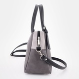 Сумка Саломея 364 мульти итальянский серо-черный