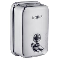 Диспенсер для мыла с кнопкой 600 мл. нерж. сталь INOX 03001.06.В глянцевый