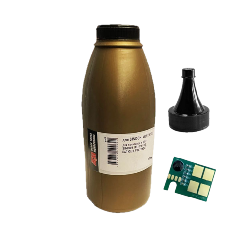 Комплект для заправки: чип и тонер Катюша THМ247 (THM247) для Катюша Р247 / М247. Ресурс 13 000 страниц.