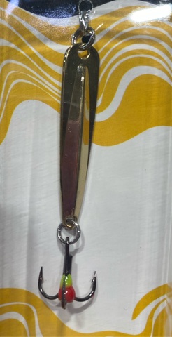 7 Блесна зимняя KDF Minkur 130-8018 2 гр 40 мм цв gold