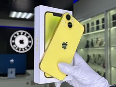 iPhone 14, 128 ГБ, SIM + eSIM, б/у