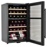 Винный шкаф Zugel ZCWF331DB черный