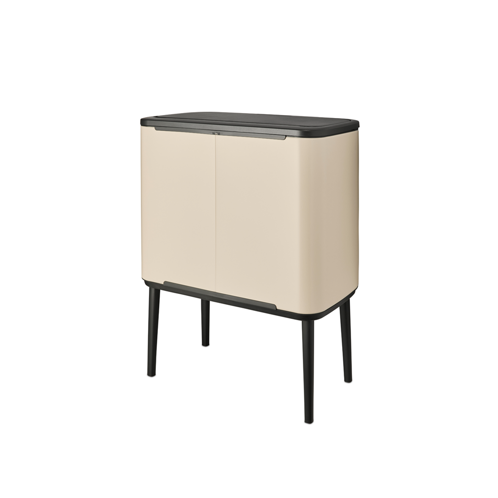 Мусорный бак Touch Bin Bo (11 л + 23 л), Бежевый БЕЗ НОЖЕК, арт. У201585 - фото 3
