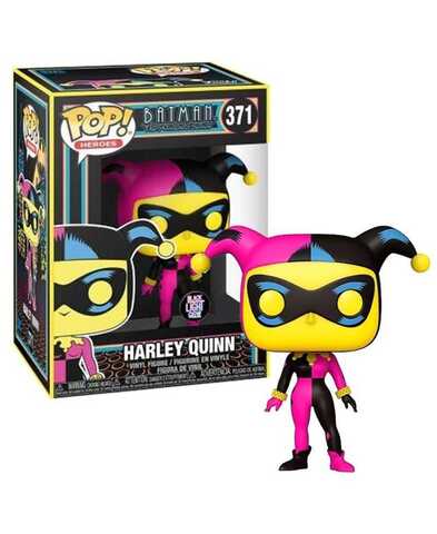 Funko Pop! Heroes: DC- Harley Quinn(Black Light)