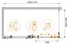 Cezares STYLUS-O-M-AH-1-130/80-C-Cr STYLUS-O-M-AH-1-130/80-C-Cr Душевой уголок