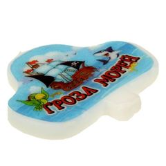 Свеча в торт треуголка 