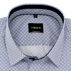 Рубашка Venti Modern Fit 103368900-100 с позитивным принтом