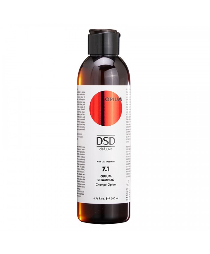 Шампунь для мягкого очищения и роста волос DSD De Luxe 7.1 Opium shampoo 200мл