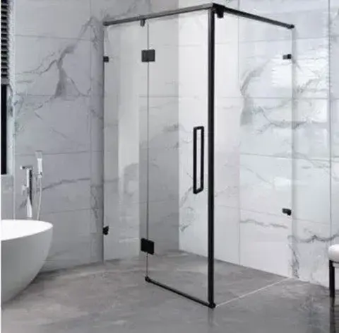 8AP87B-9 Душевое ограждение, тонированное стекло 90*90
