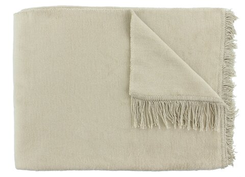 Плед 150x200 Claudi Paulos Naturel слоновая кость