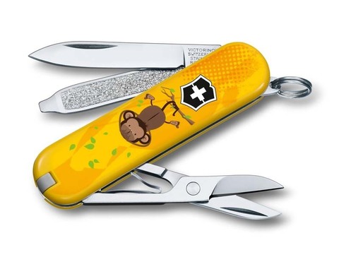 Нож Victorinox Classic LE2016 3 Wise Monkeys 58мм 7функций (0.6223.L1607)