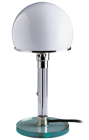 Лампа Wagenfeld Style WG 24 Bauhaus Lamp основание стекло