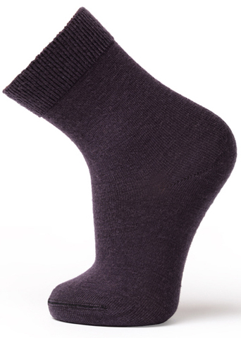 Термоноски утепленные с шерстью мериноса Norveg Wool Purple детские