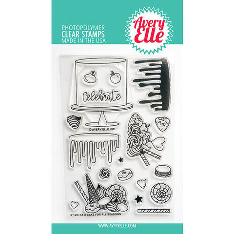 Набор штампов - Photopolymer Clear Stamps - Avery Elle