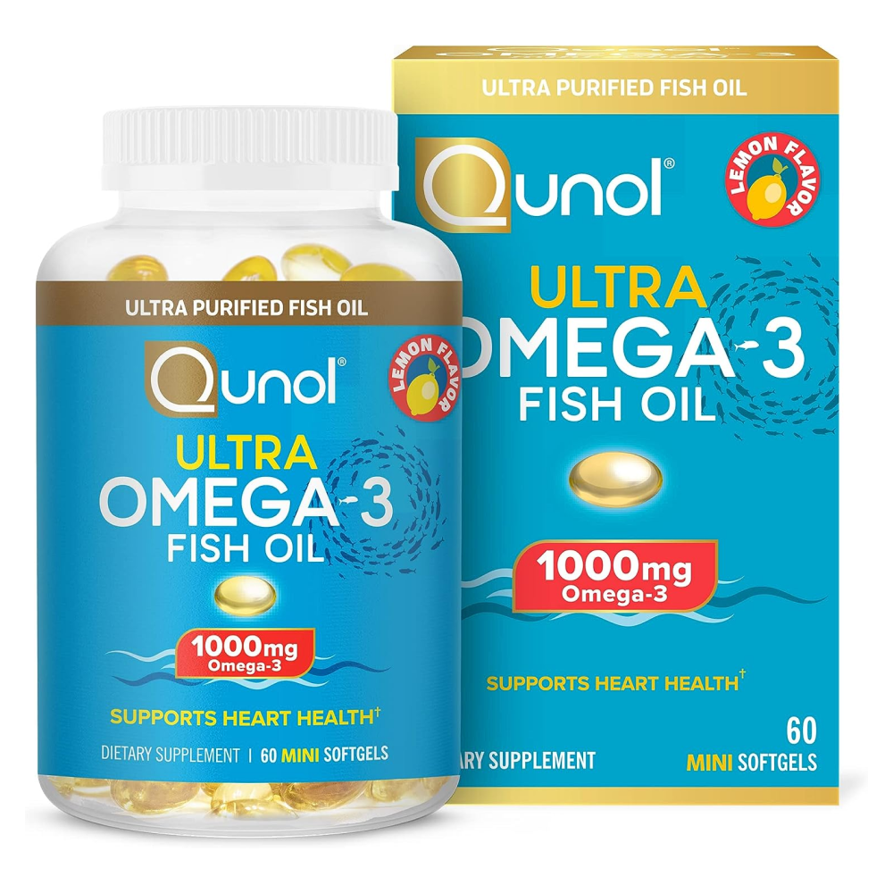 Омега-3 1000 мг, Omega-3 Mini Softgels, Qunol, 60 капсул купить по выгодной  цене в Москве со скидками | Велнес маркет Pure-Store