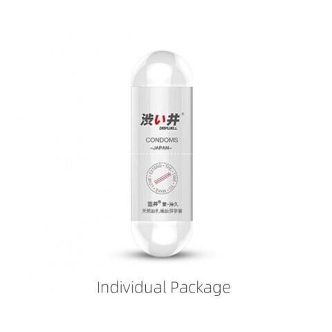 Презервативы DryWell в капсуле, ультратонкие 0,03 мм., латекс, 1 шт.