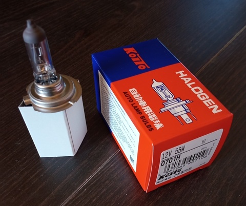 ЛАМПА ФАРЫ H7 55W KOITO
