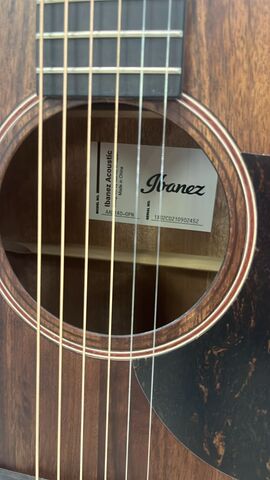 IBANEZ AAD140-OPN акустическая гитара, цвет - натуральный