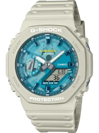 Часы мужские Casio GA-2100AS-5A G-Shock