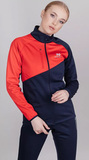 Женская утепленная лыжная куртка Nordski Premium Blueberry-Red W