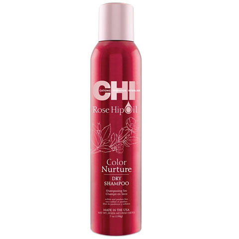 CHI Rose Hip Oil Color Nurture: Сухой шампунь для волос с маслом шиповника для окрашенных волос (Dry Shampoo)