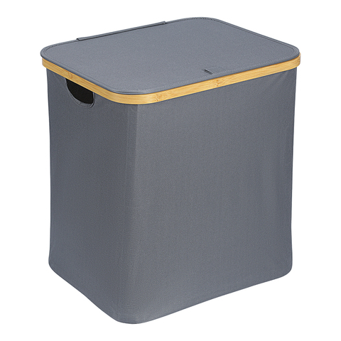 Корзина для белья 40x33x43см Smart Solutions Neat Mid серая