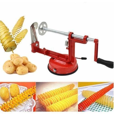 Машинка для резки картофеля спиралью Spiral Potato Slicer