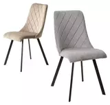 фото 3 Стул TYCOON BLUVEL-03 LIGHT GREY, велюр М-City на profcook.ru