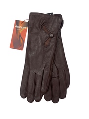 Перчатки. Женские. Материал верха: Кожаные. Подклад: плюш-флис.В упаковке 5 шт.