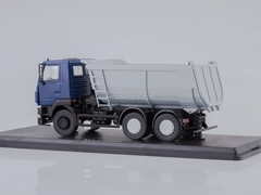 MAZ-6501 tipper U-shaped body blue-gray 1:43 Start Scale Models (SSM)