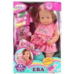Кукла тм Карапуз, ева 40см, с набором красок и  аксессуаров для волос