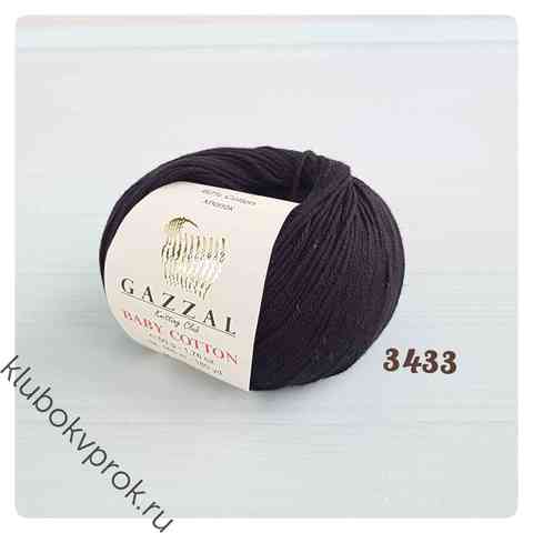 GAZZAL BABY COTTON 3433, Черный