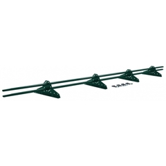 Снегозадержатель овальный 3000мм (6005) зелёный мох