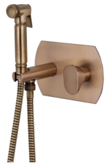 REMER I60VO Гигиенический душ со смесителем скрытого монтажа (душевой шланг и скрытая часть в комплекте) infinity фото