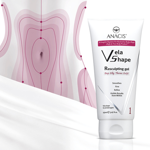 Корректирующий липолитический термогель Anacis Vela Shape Resculpting Thermo Gel Vela Shape Active Body Systeme