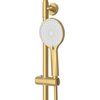 Cezares STYLUS-CVD-BORO STYLUS-CVD-BORO Душевая стойка со смесителем и изливом, брашированное золото