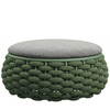 Уличный пуф-столик Pouf Ø80х30 см, зеленый