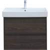 Aquanet 287895 Компл.2 - Тумба Nova Lite 75 2 ящ. цв. дуб черный (287895)
