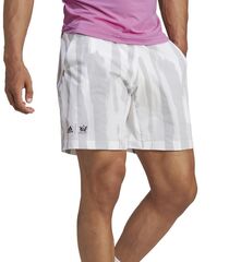 Шорты теннисные Adidas New York Printed Short - white/halo silver