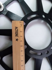 Диск тормозной передний лепестковый на DUCATI 1098 / S 1100, PANIGALE S ABS 1100, V4/V4S 1199, S ABS 1299