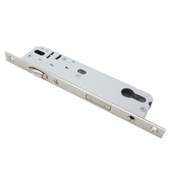 Замок под цилиндр L156-30 SN (мат. никель)без ответки