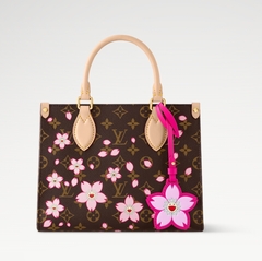 Сумка Louis Vuitton Onthego PM коричневый/бежевый