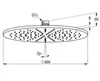Kludi A-QA 6433053-00 Верхний душ, круглый, плоский, 300 мм; белый мат