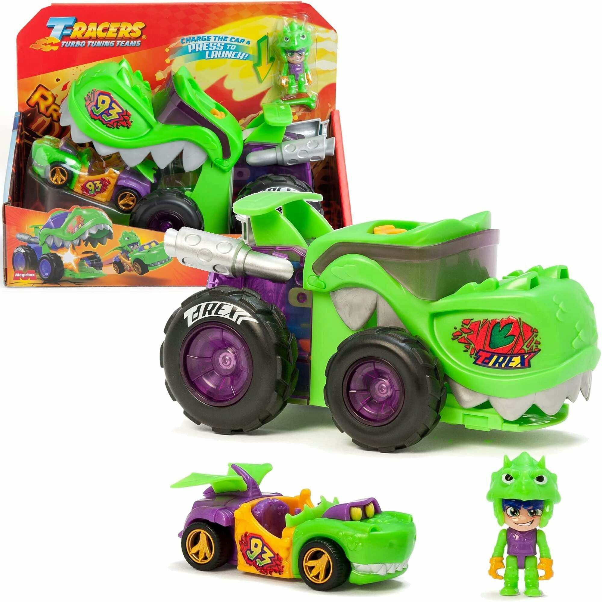 Машинка Magic Box T-Racers T-Rex Mega Wheels Auto - Автомобильная установка  с водителем и машинкой - Т-Рейсеры L123296DG купить в Москве | Доставка по  России.