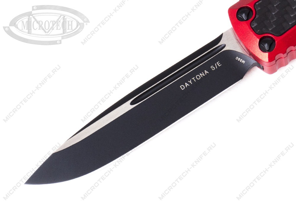 Нож Microtech 124-1RDCFIS Daytona Red Signature Series - фотография 