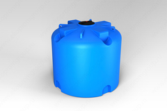 Ёмкость пластиковая пищевая ЭкоПром TR 5000 л. вертикальная транспортная (200x200x188см;желтый) - арт.555351