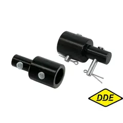 Адаптер для шнека DDE (мотор Hitachi - шнек DDE) / (мама ф 25мм - папа ф 20 мм)