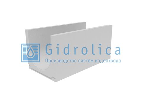 Лоток водоотводный бетонный коробчатый (СО-500мм)КU 100.60,3(50).60(51) - BGU, № 30-0