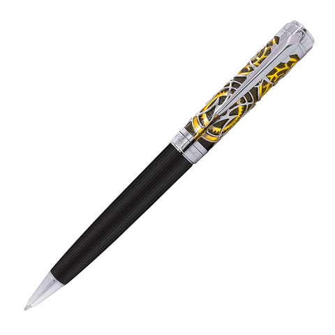 Pierre Cardin L'Esprit - Black/Gold/Silver, шариковая ручка