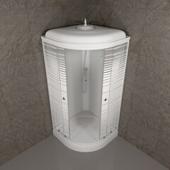 Душевая Кабина Triton Полосы 90*90 А (ДН4)